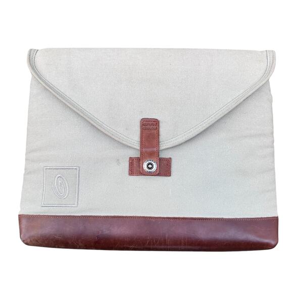 Timbuk2 Single Speed Collection Laptop Sleeve Padded‎ Canvas for MacBook 15 Snap - Picture 1 of 7
